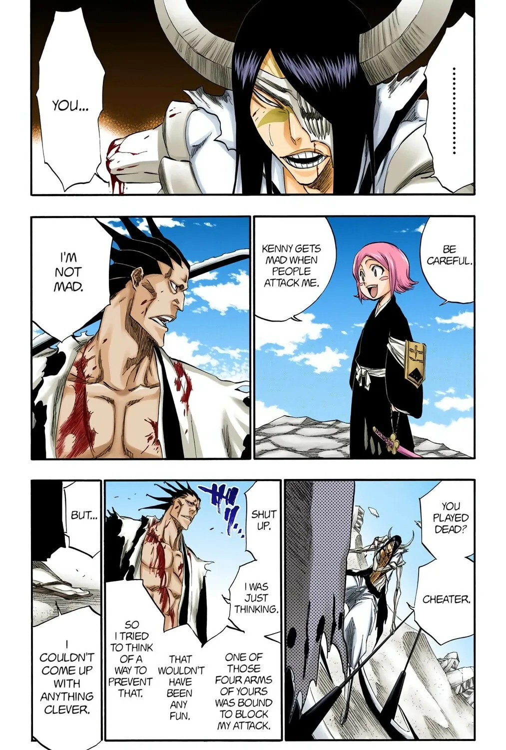 Bleach Colored Manga