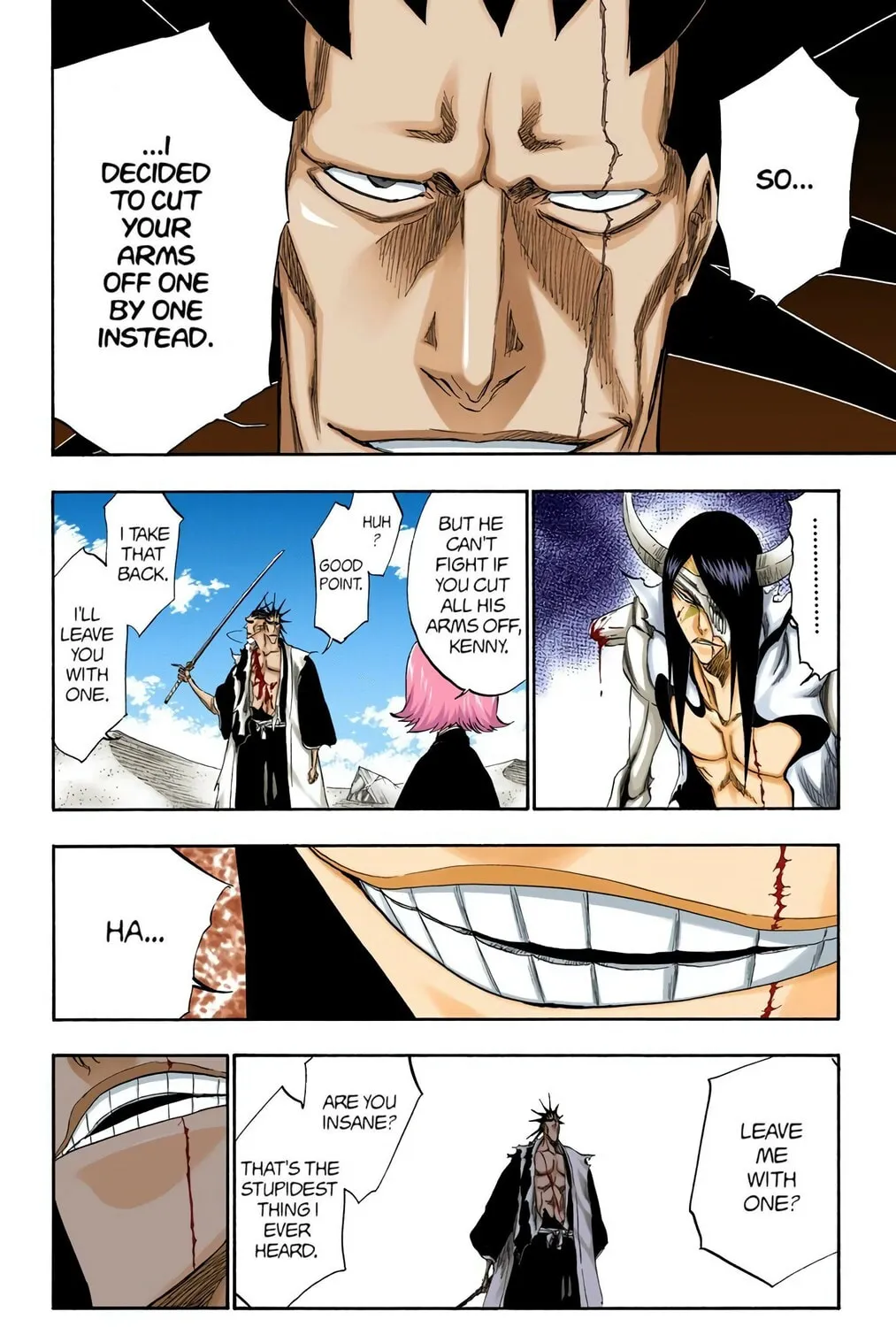 Bleach Colored Manga
