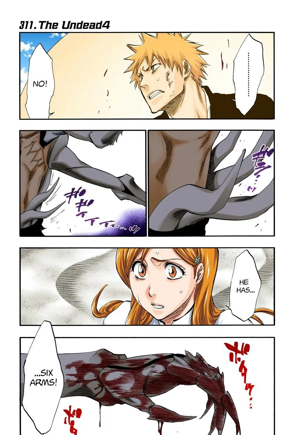 Bleach Colored Manga