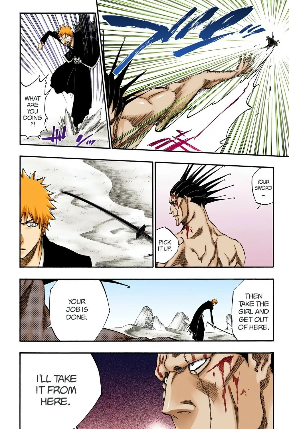 Bleach Colored Manga