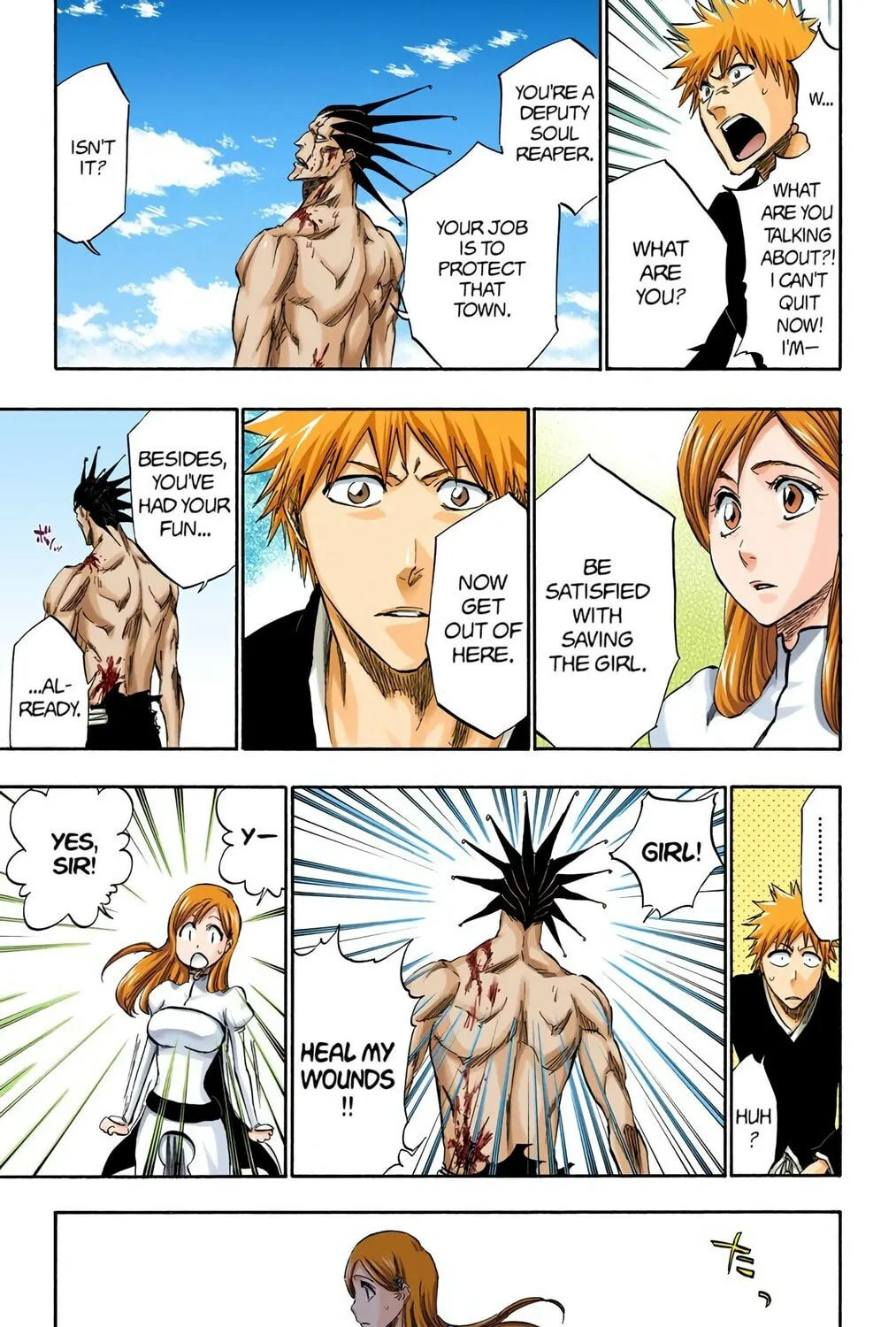 Bleach Colored Manga