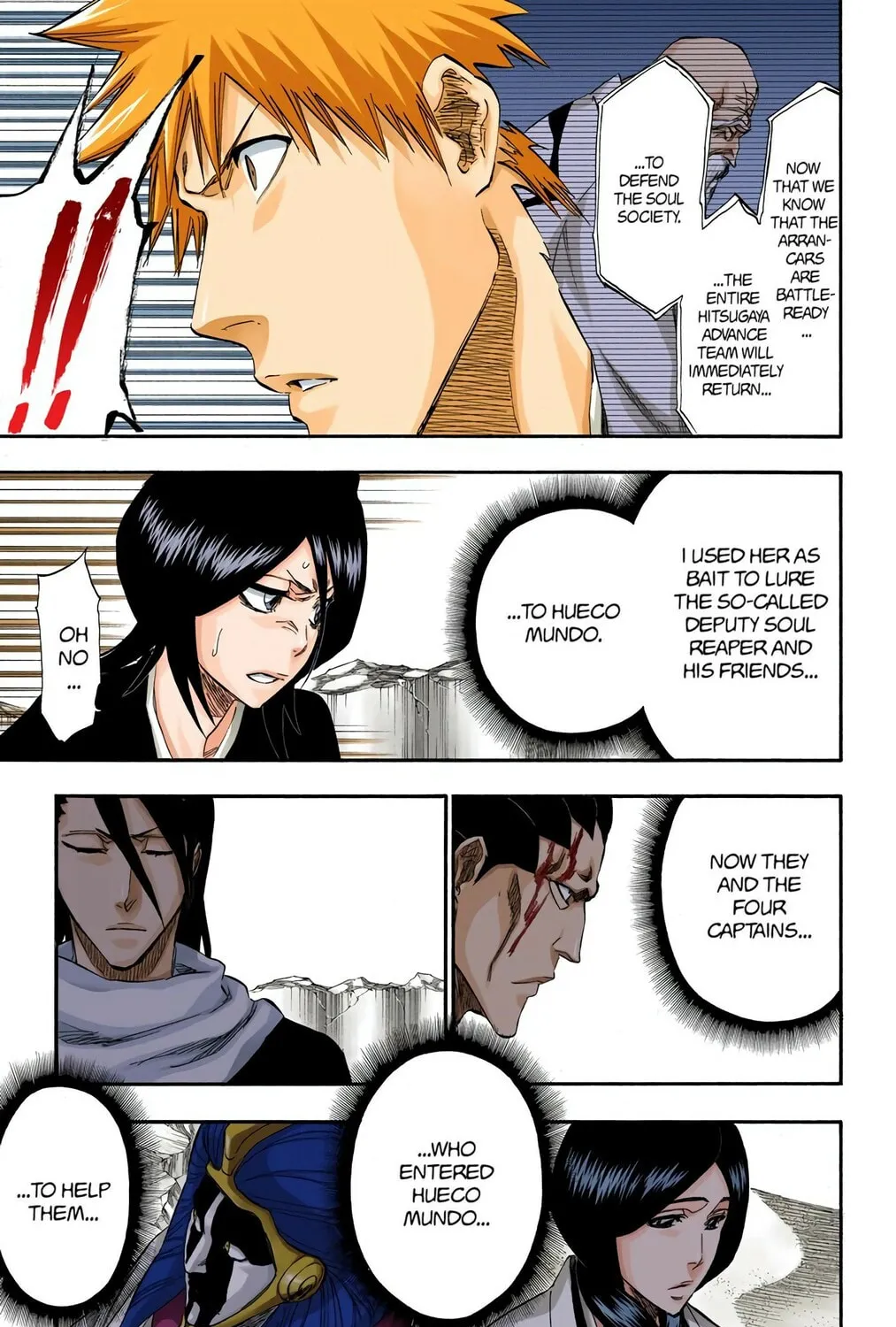 Bleach Colored Manga