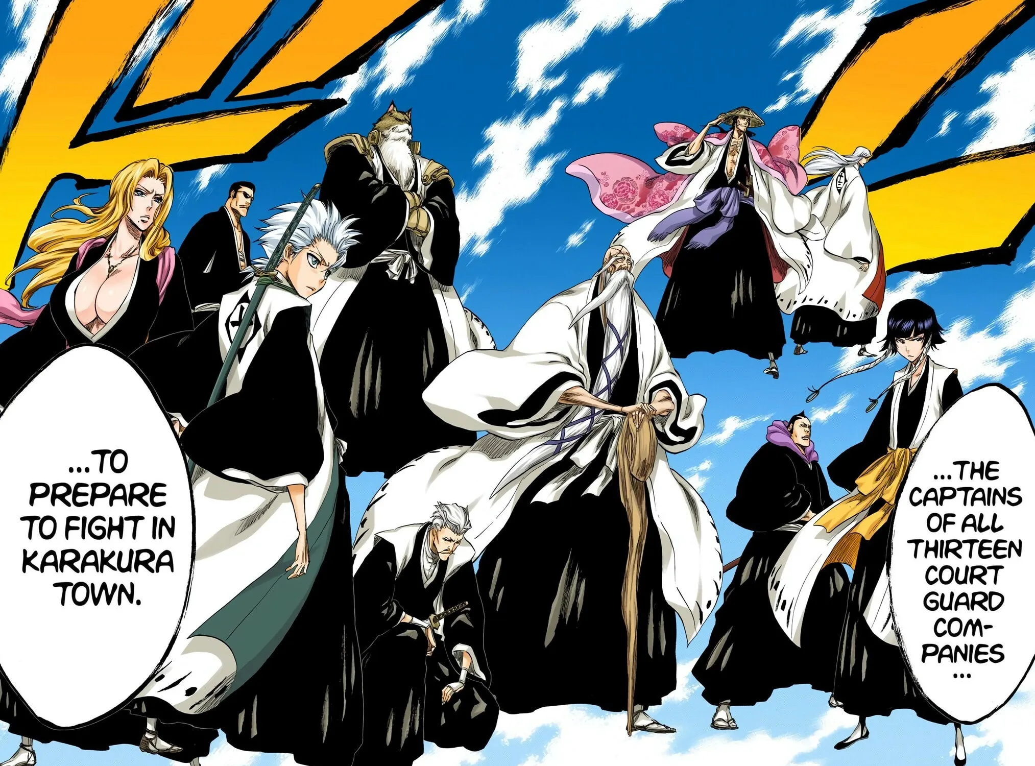 Bleach Colored Manga