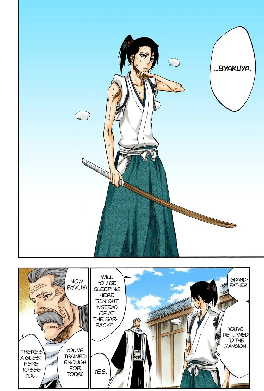 Bleach Colored Manga