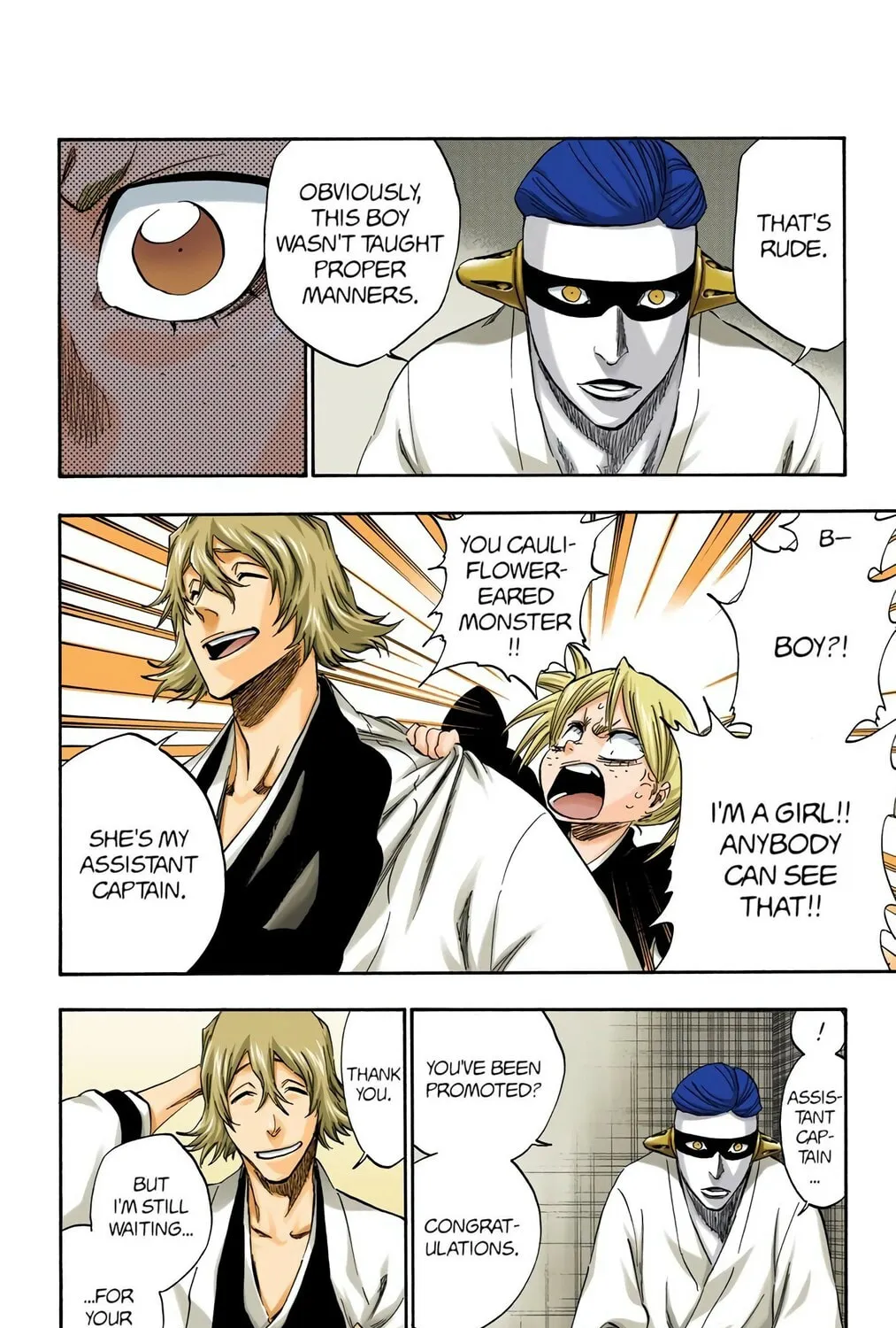 Bleach Colored Manga