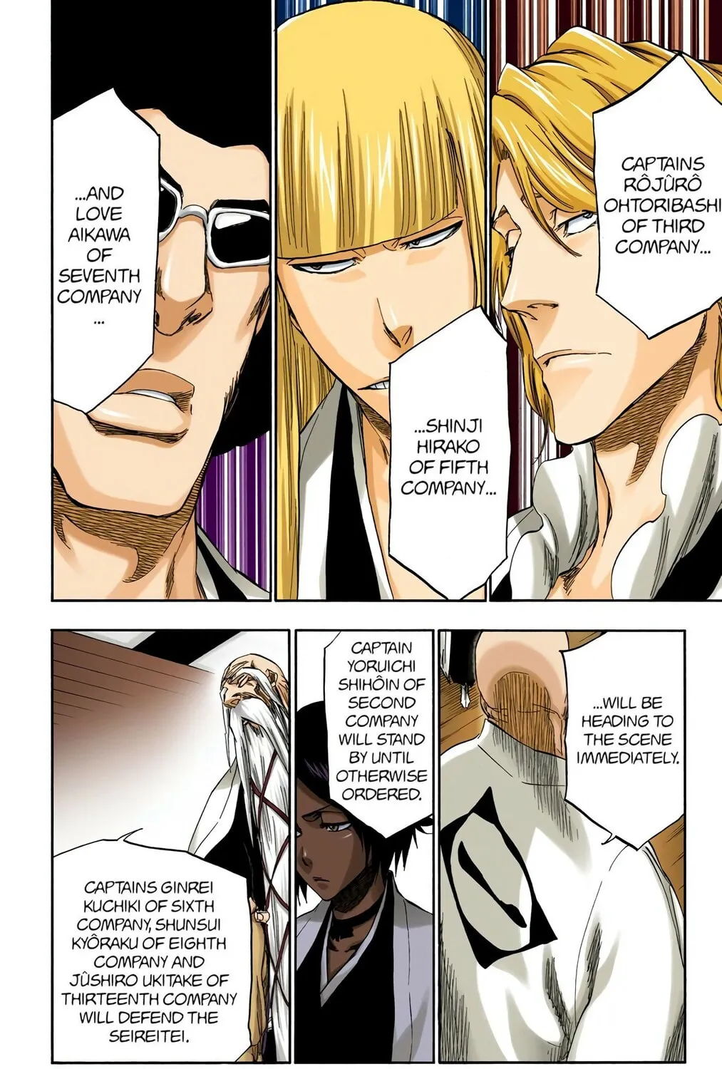 Bleach Colored Manga