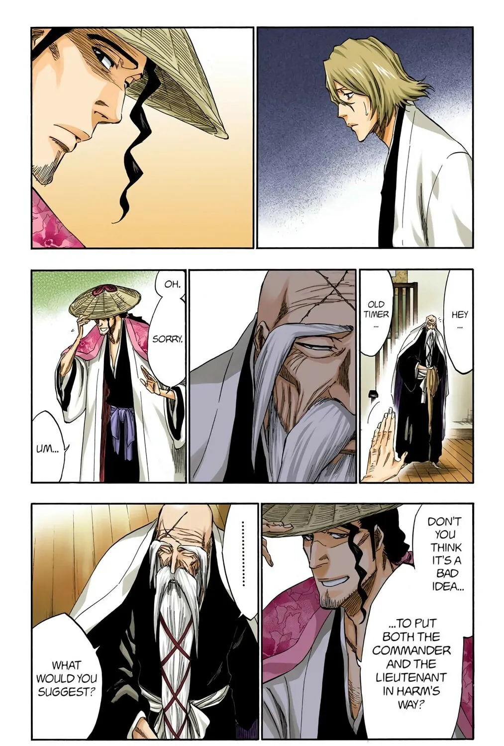 Bleach Colored Manga