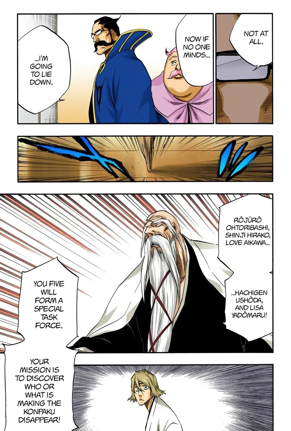 Bleach Colored Manga