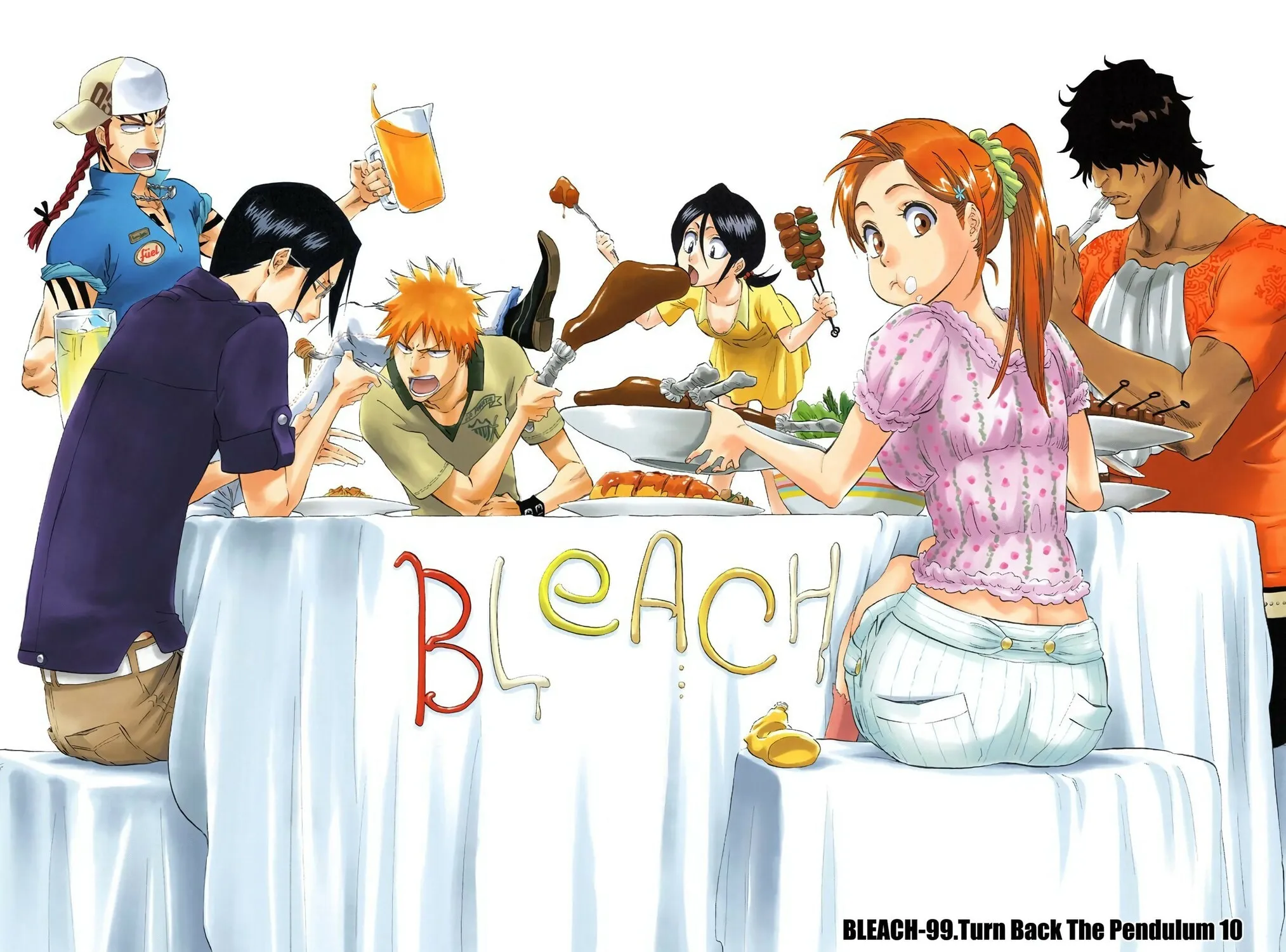 Bleach Colored Manga