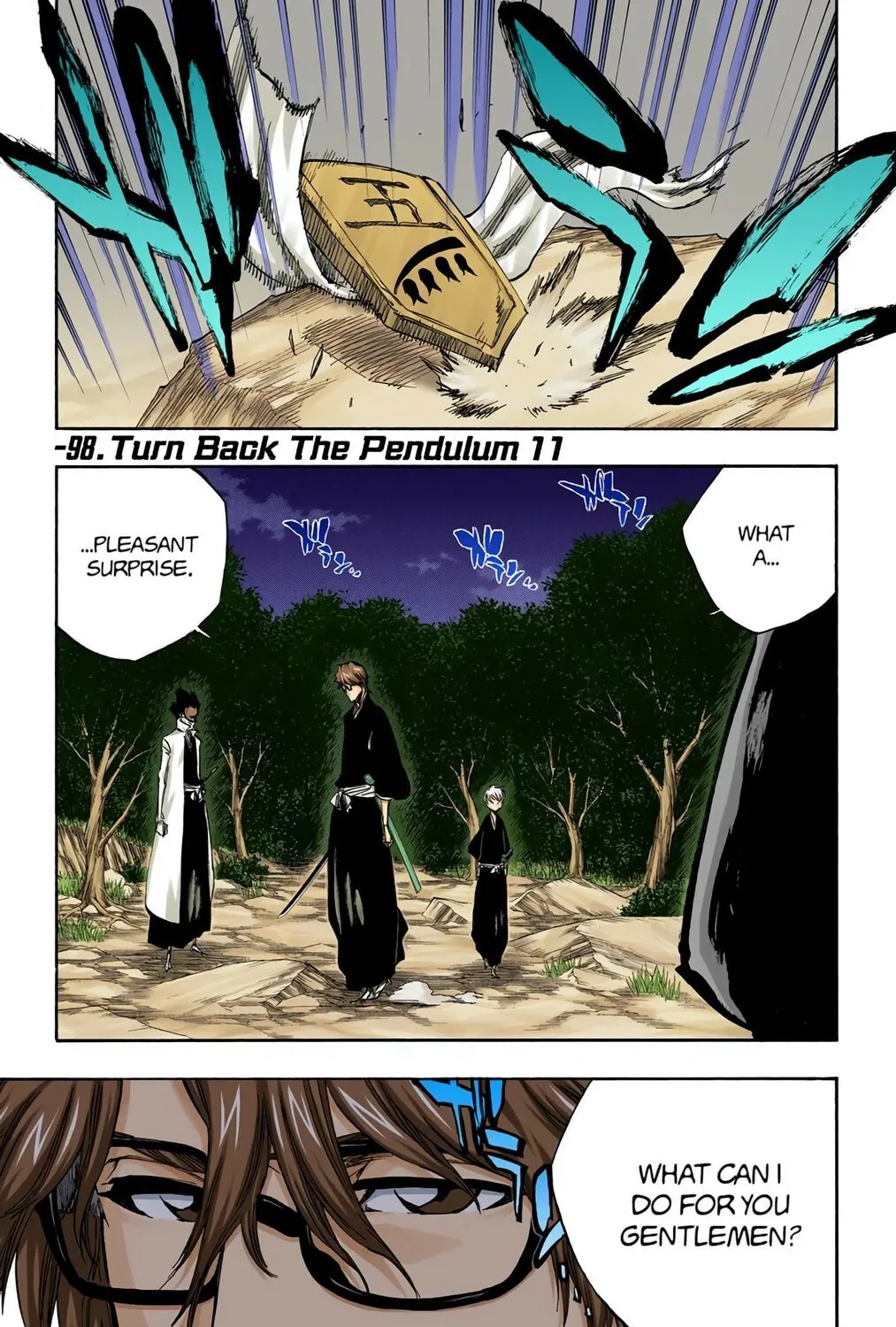 Bleach Colored Manga