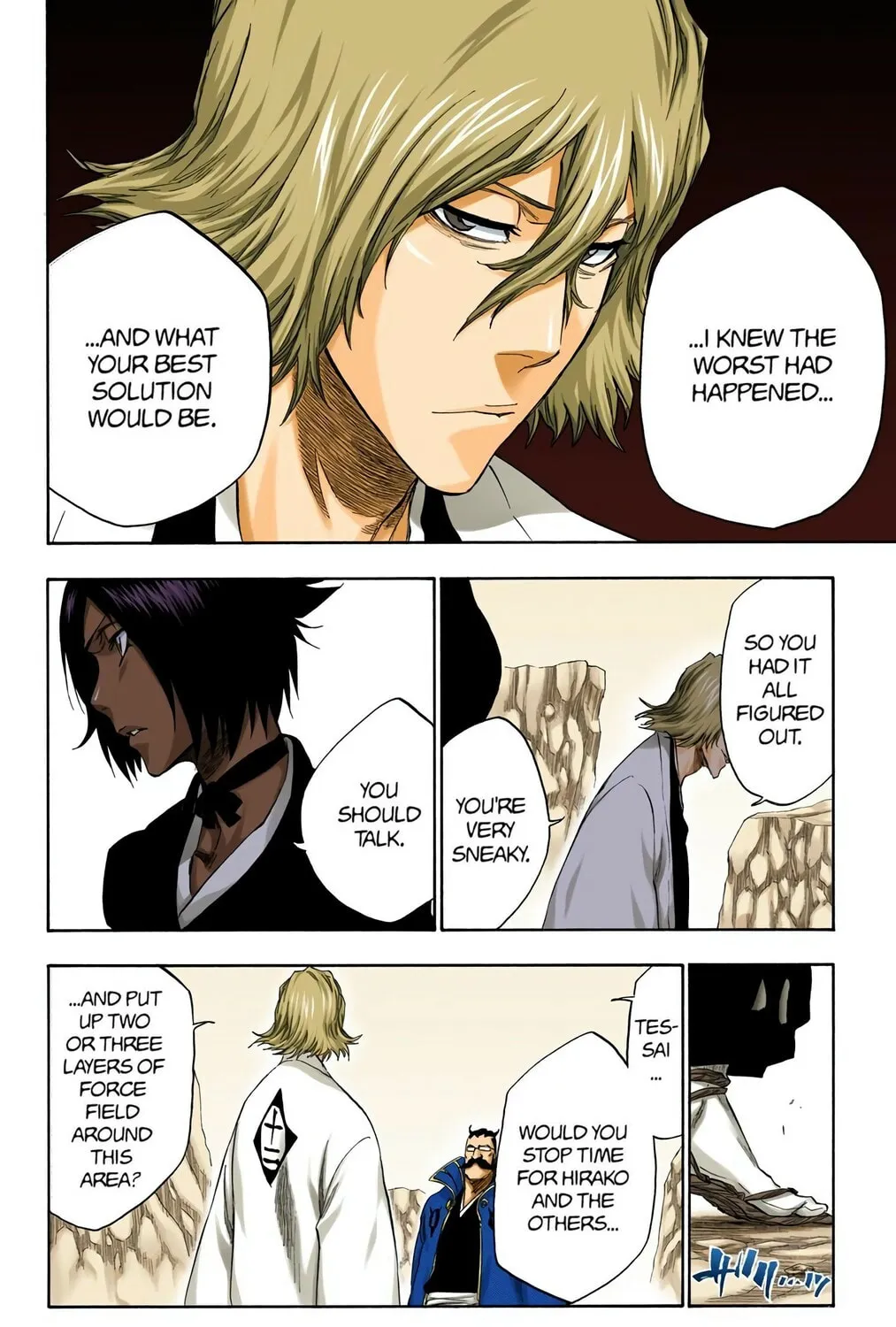 Bleach Colored Manga