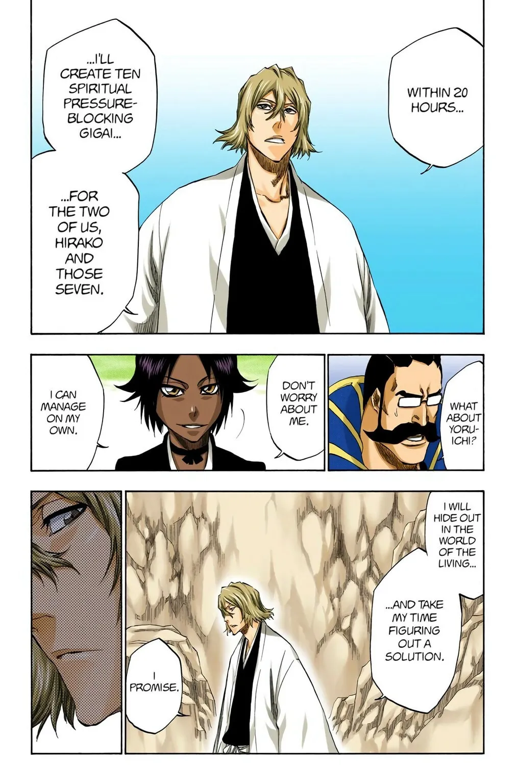 Bleach Colored Manga