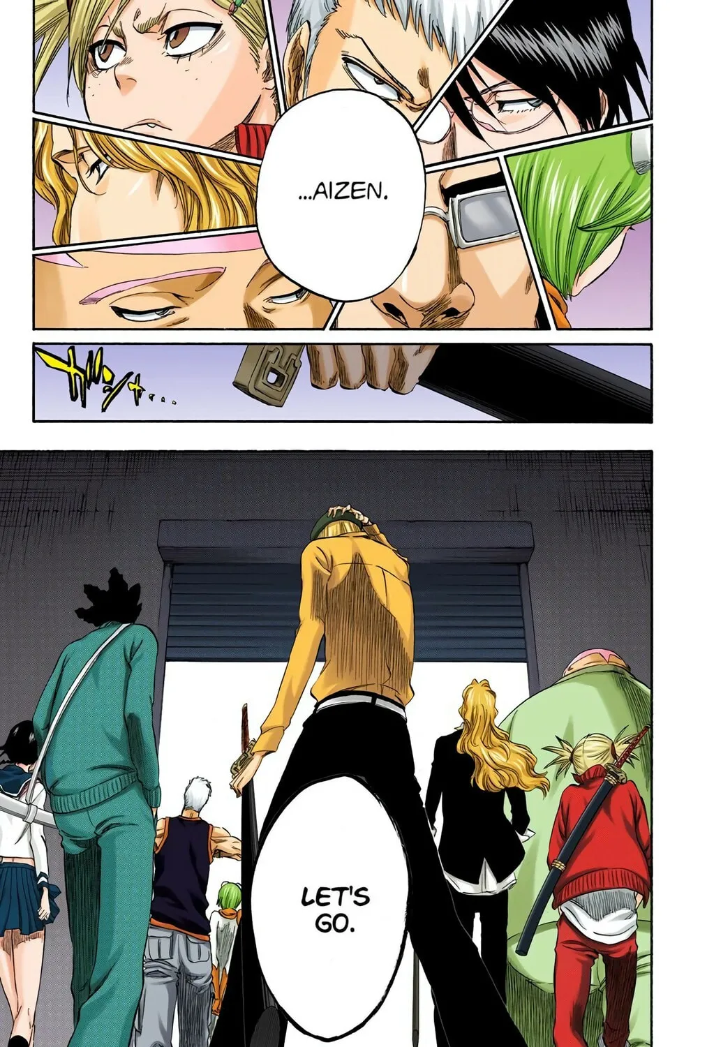 Bleach Colored Manga