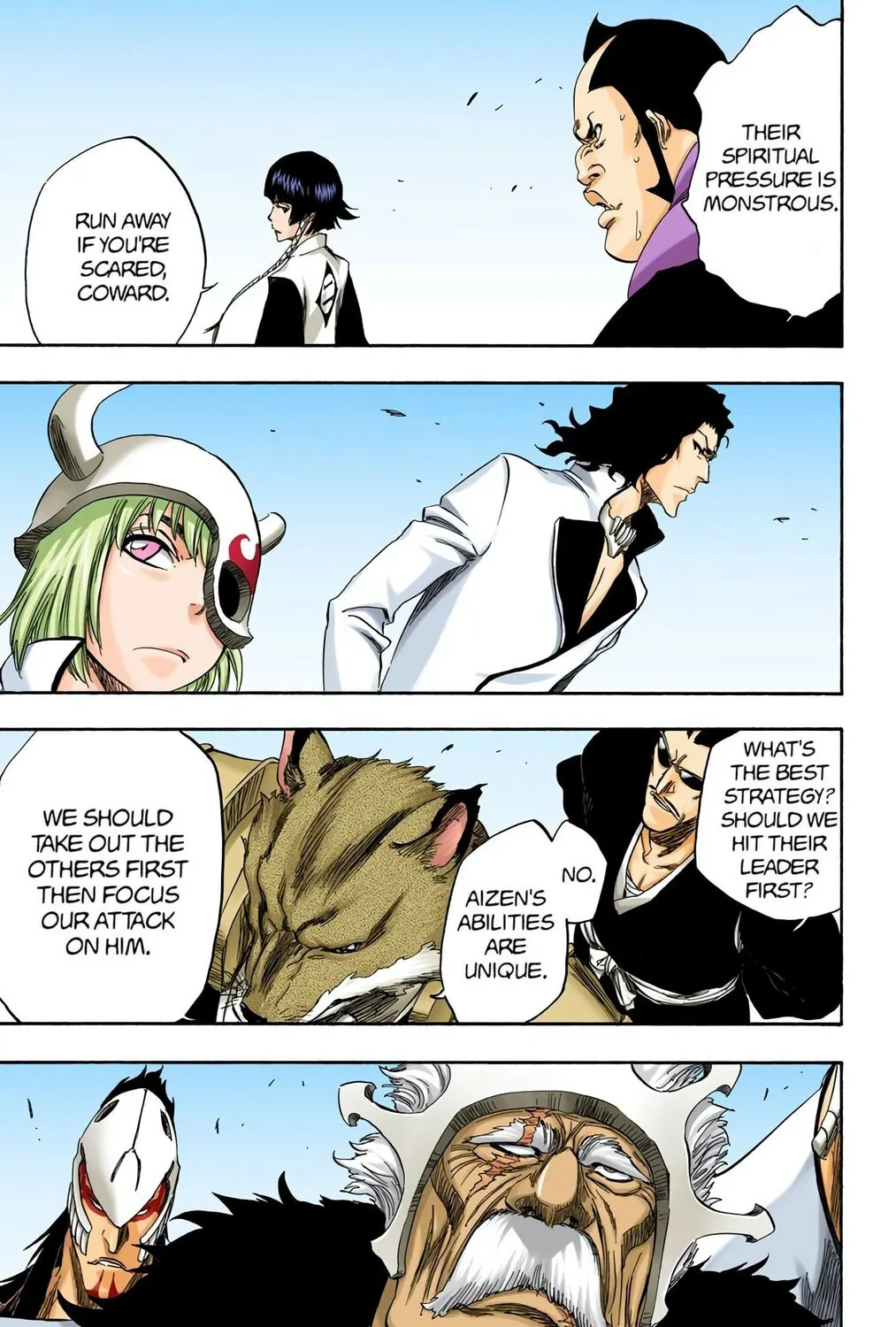 Bleach Colored Manga