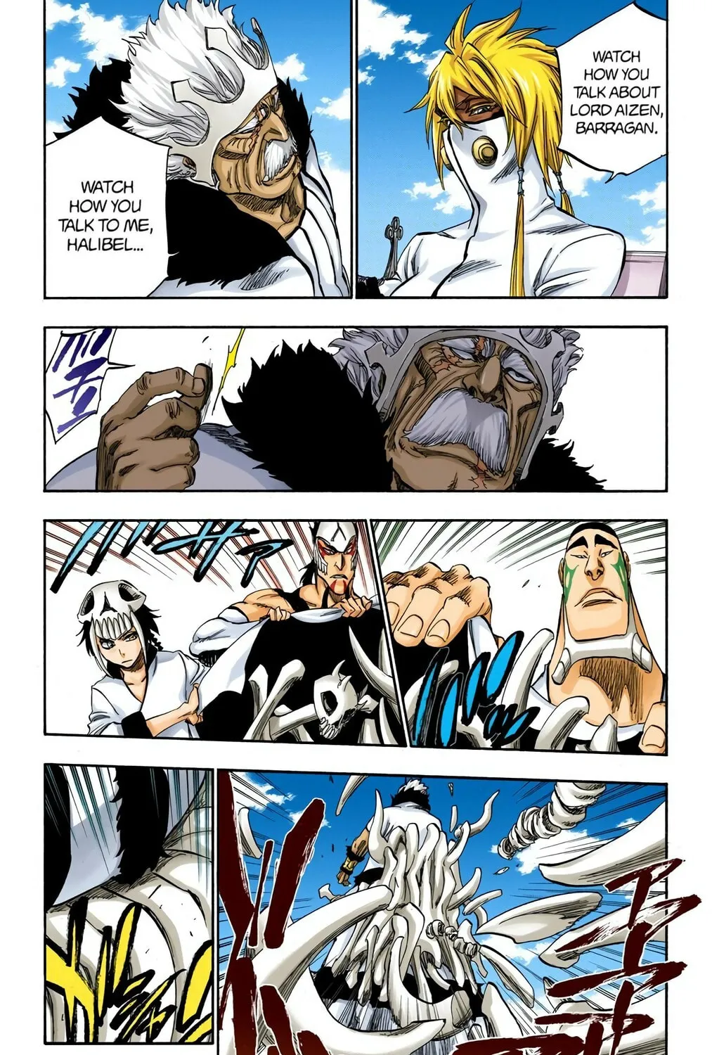 Bleach Colored Manga
