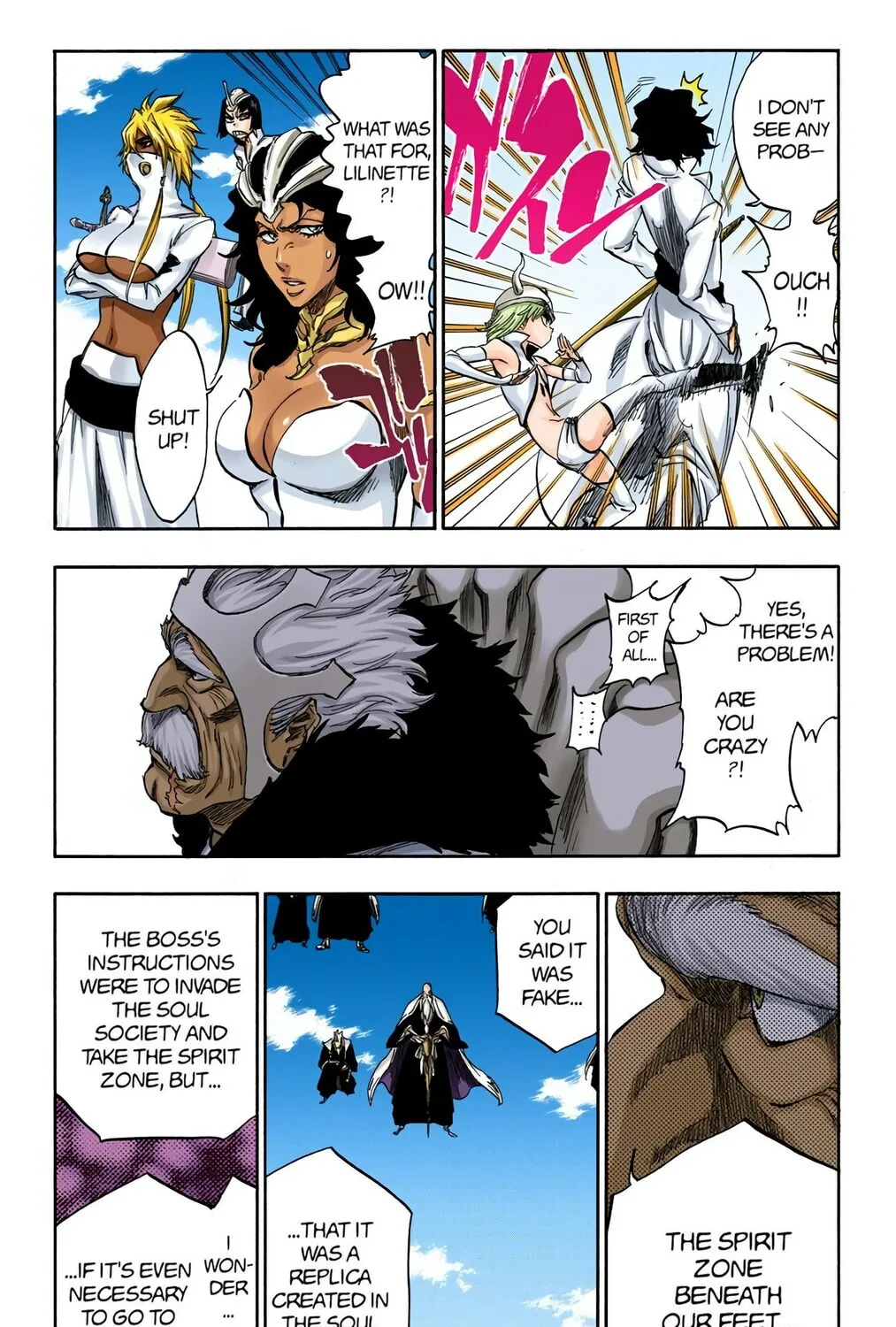Bleach Colored Manga