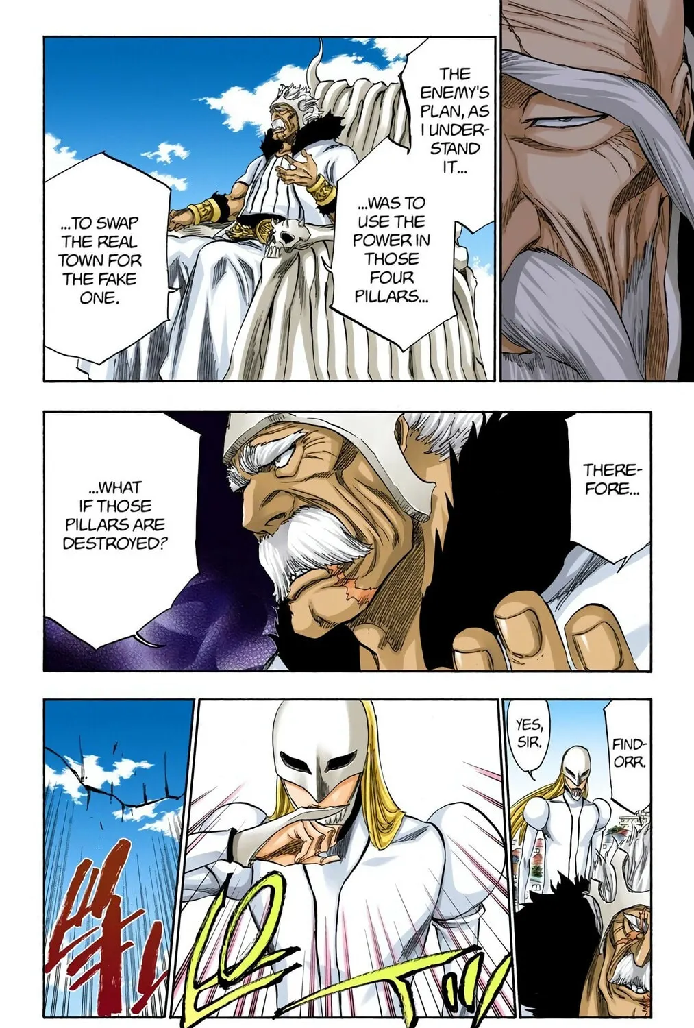 Bleach Colored Manga