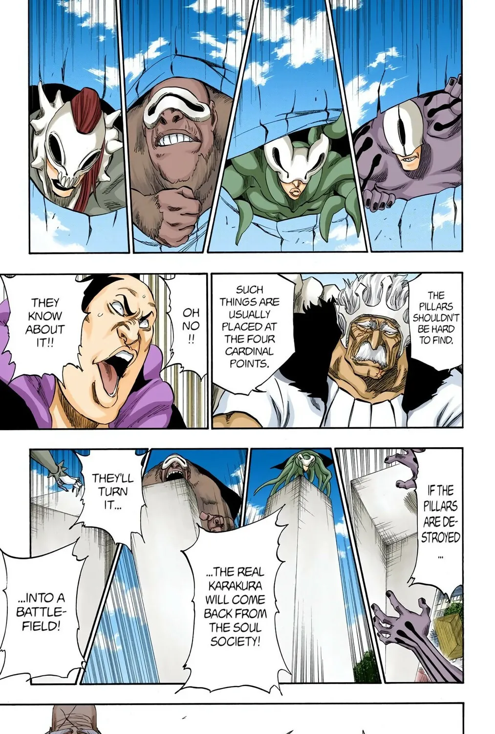 Bleach Colored Manga