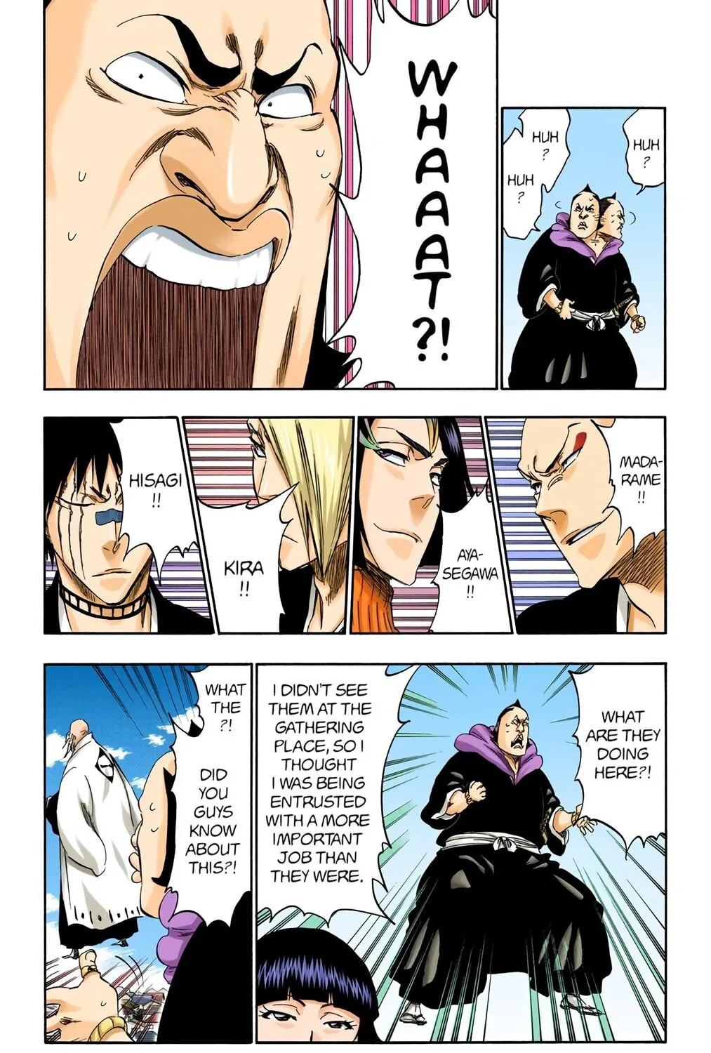 Bleach Colored Manga