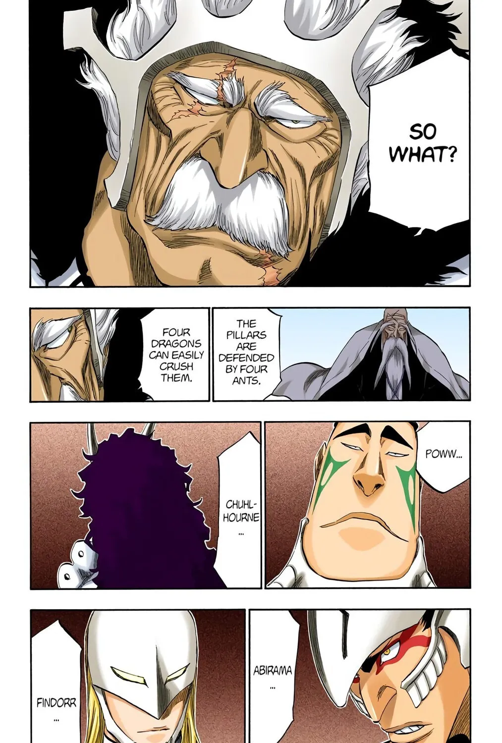 Bleach Colored Manga
