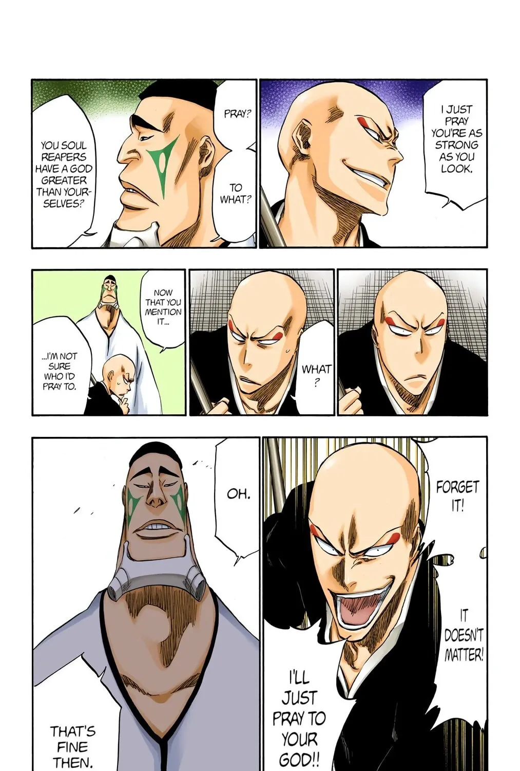 Bleach Colored Manga