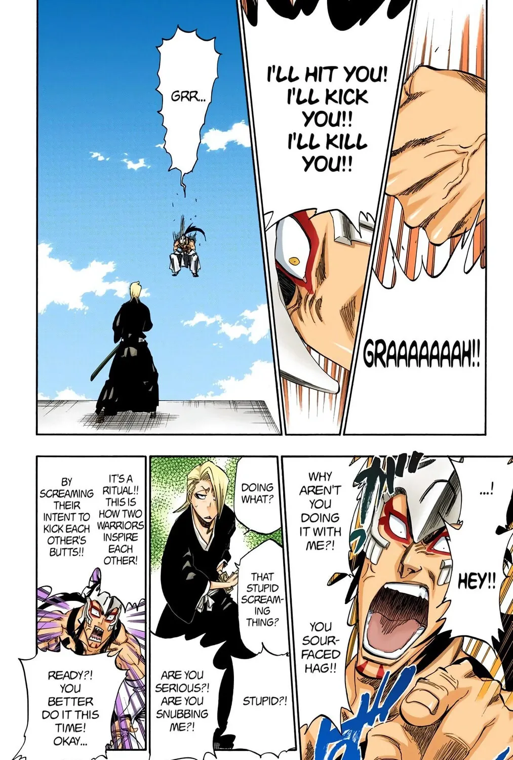 Bleach Colored Manga