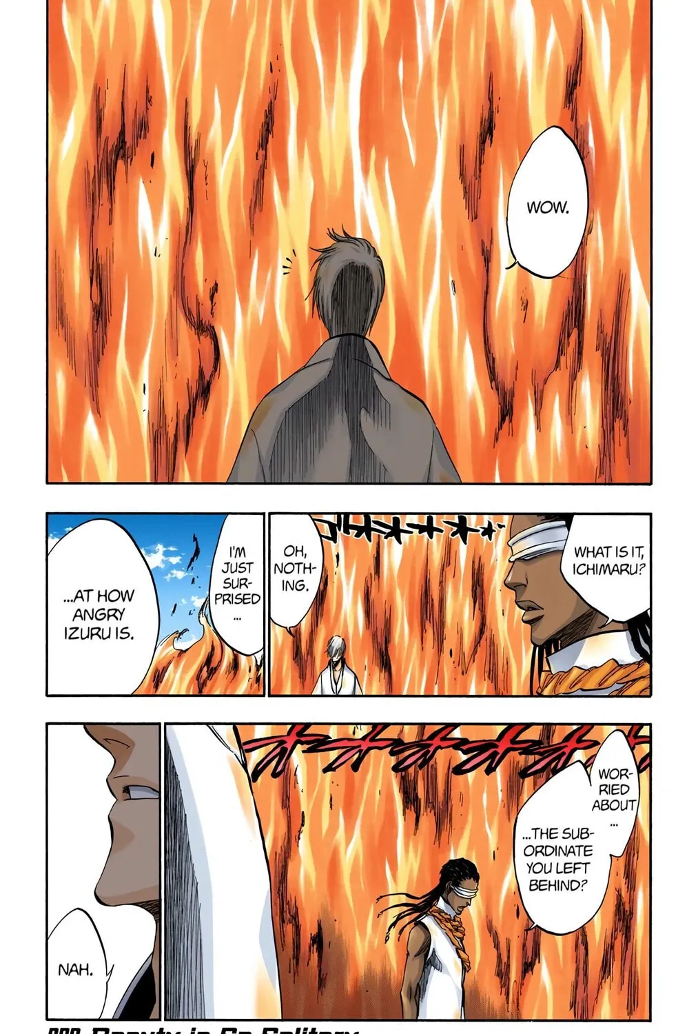 Bleach Colored Manga