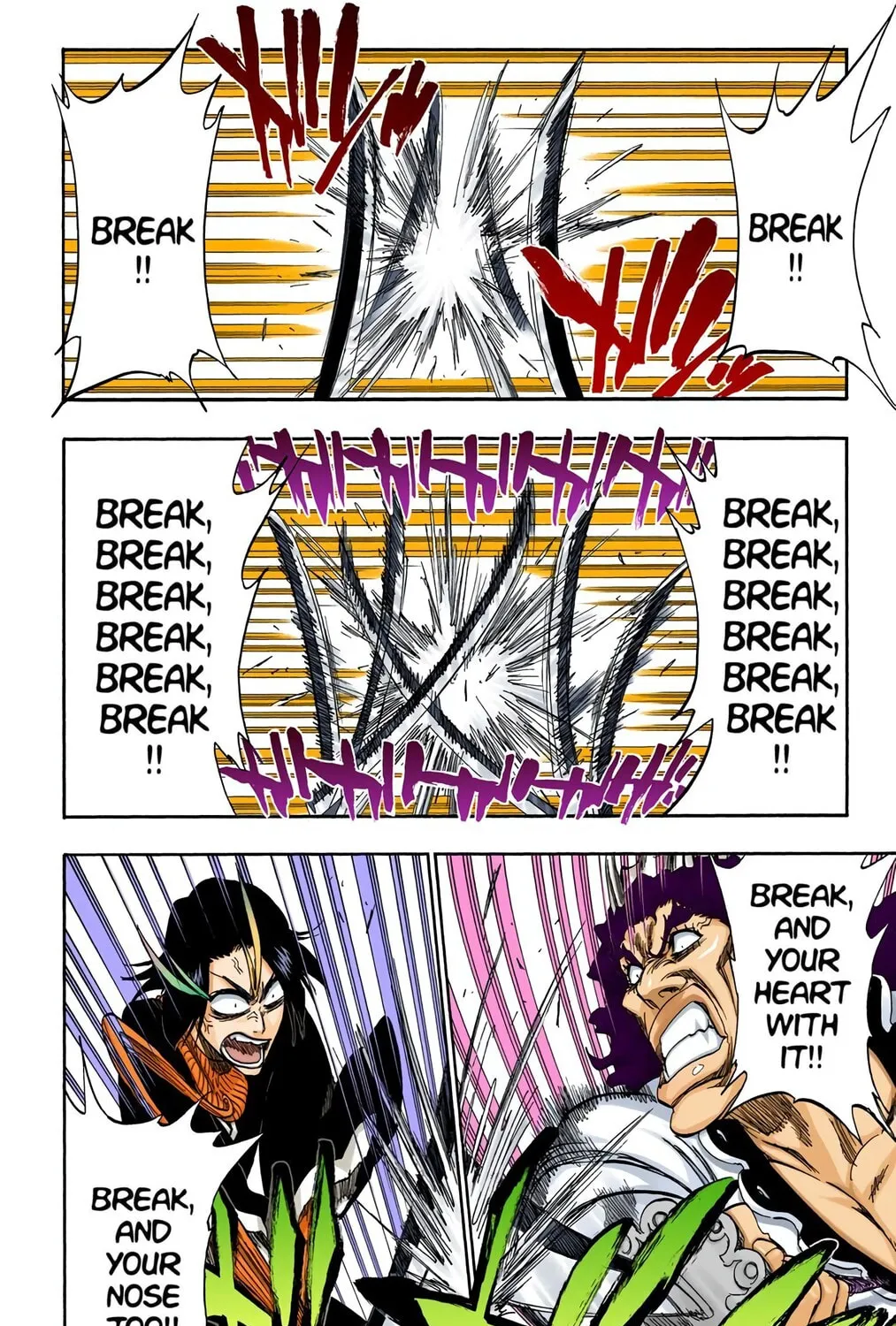 Bleach Colored Manga