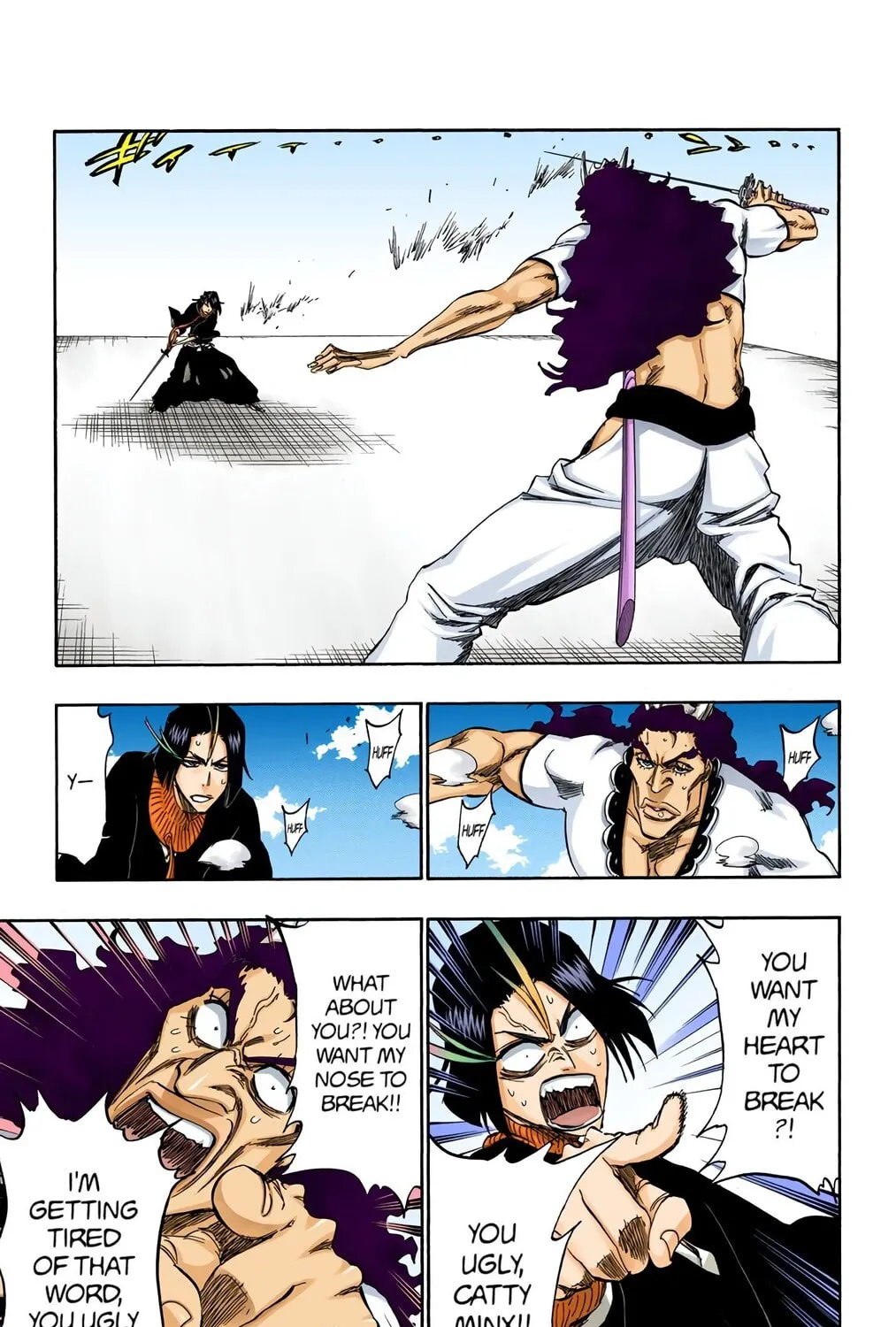 Bleach Colored Manga