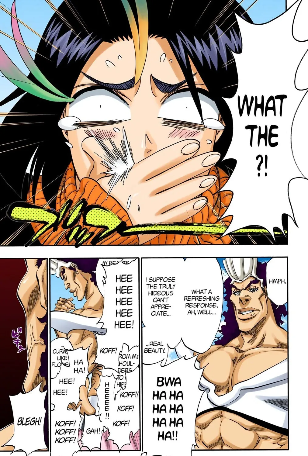 Bleach Colored Manga