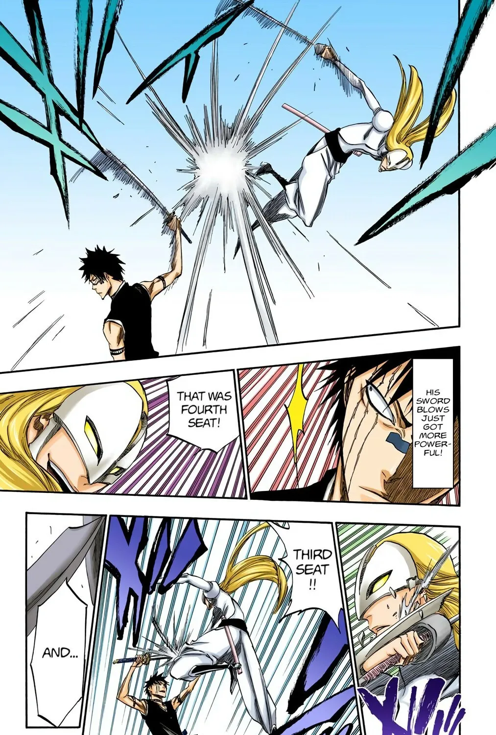 Bleach Colored Manga