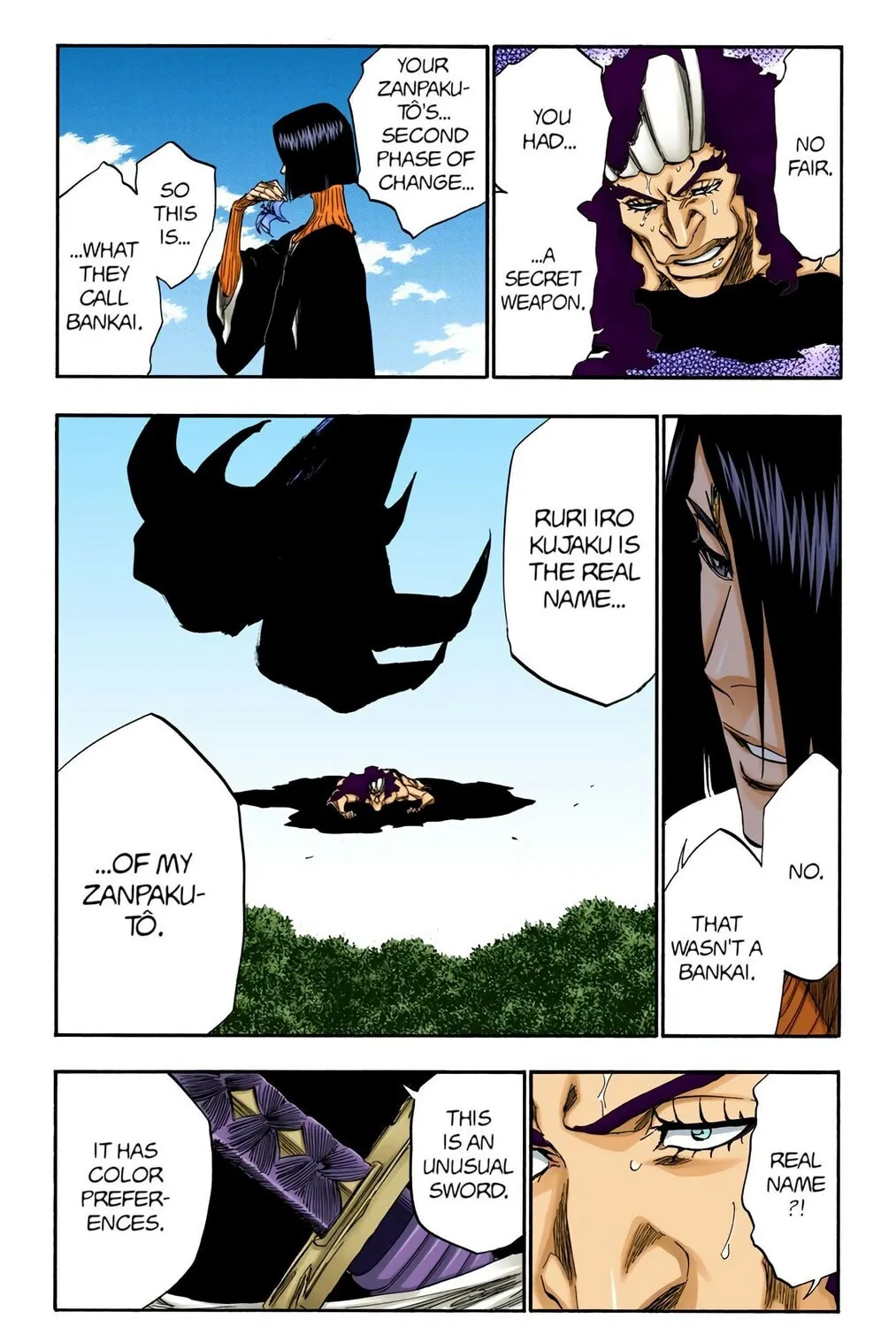 Bleach Colored Manga