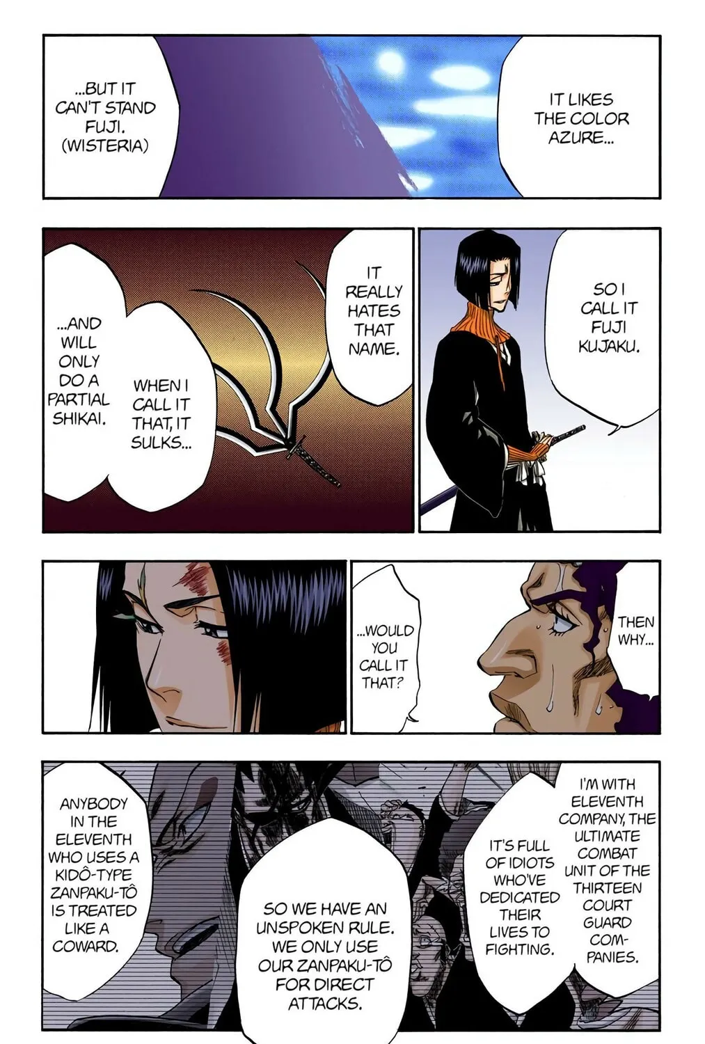 Bleach Colored Manga