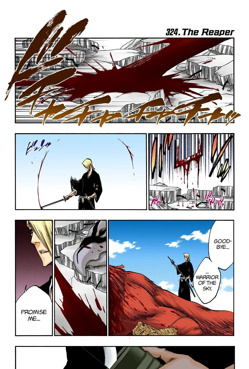 Bleach Colored Manga