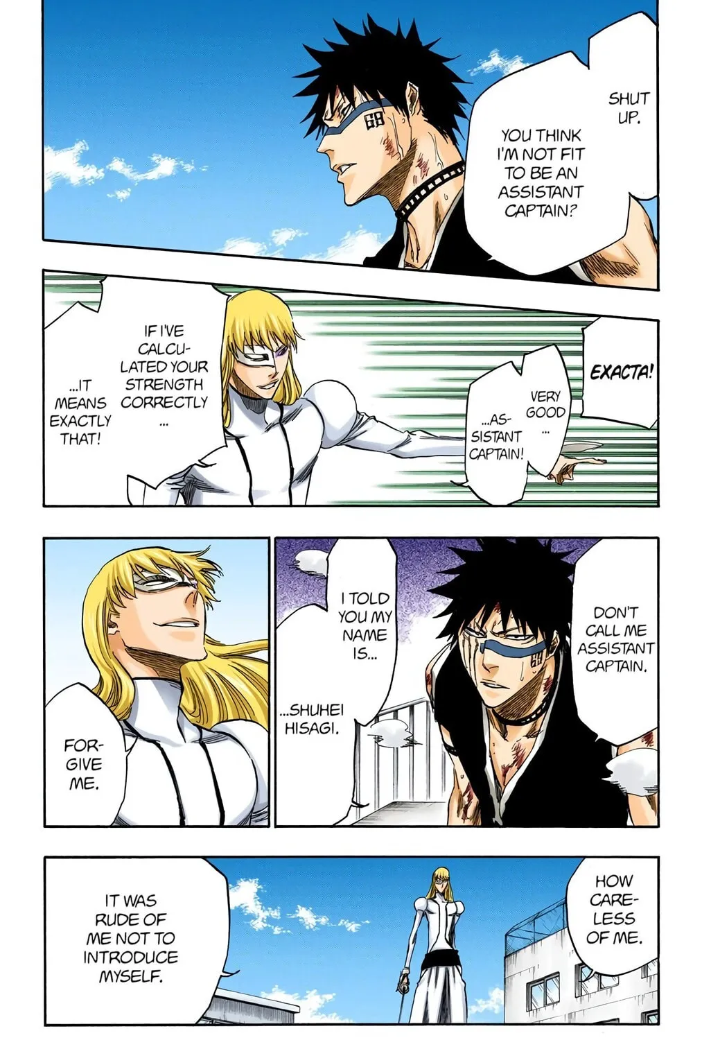 Bleach Colored Manga