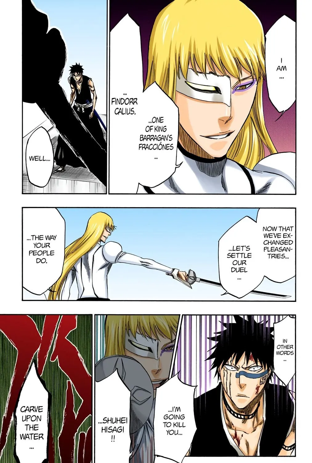 Bleach Colored Manga