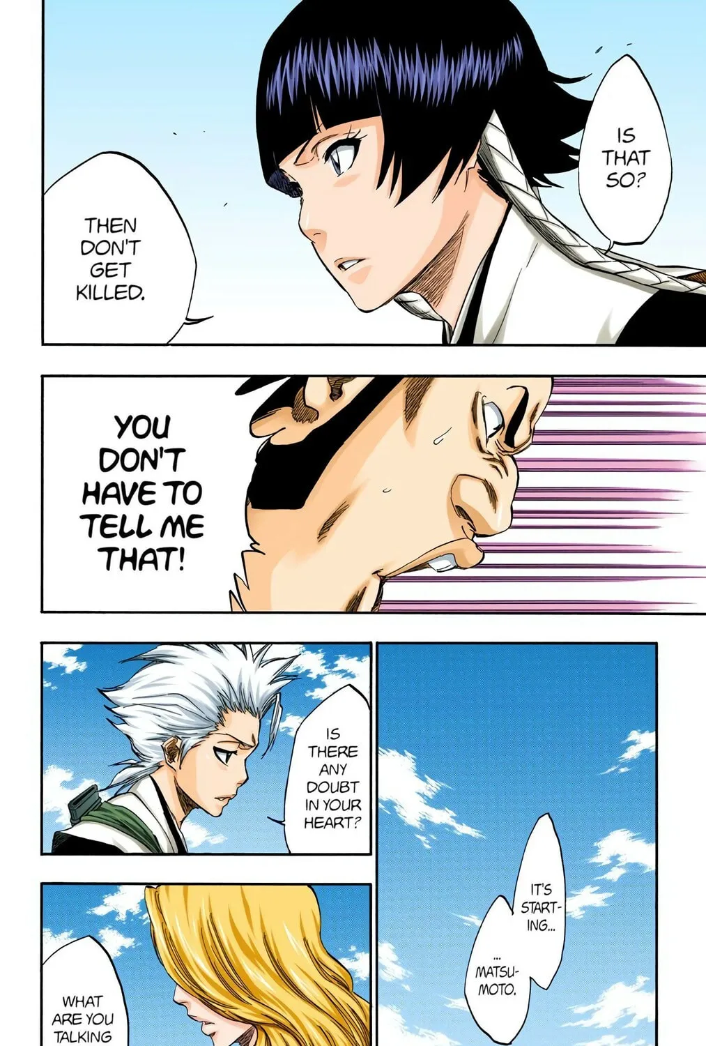 Bleach Colored Manga