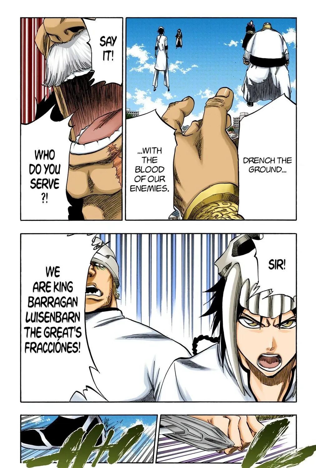 Bleach Colored Manga