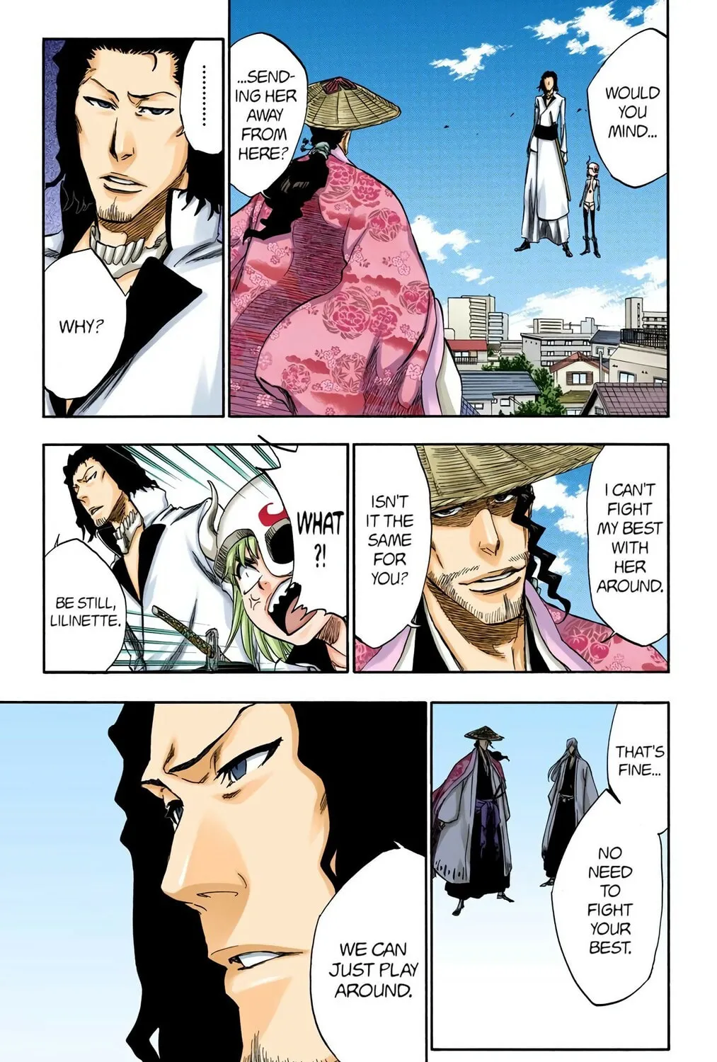 Bleach Colored Manga