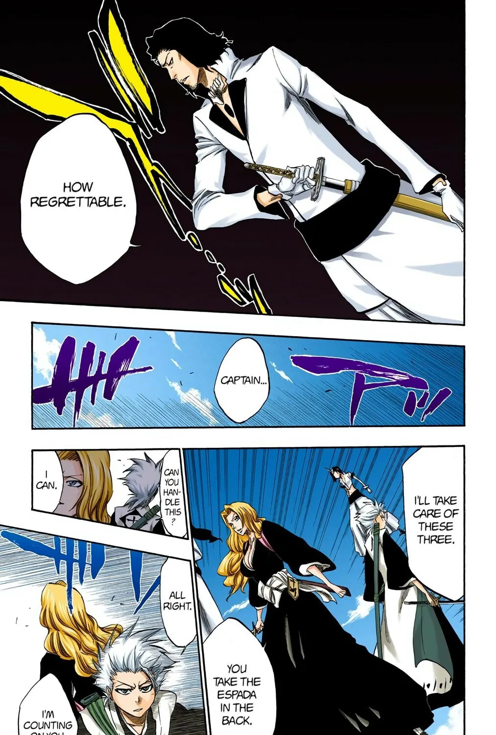 Bleach Colored Manga