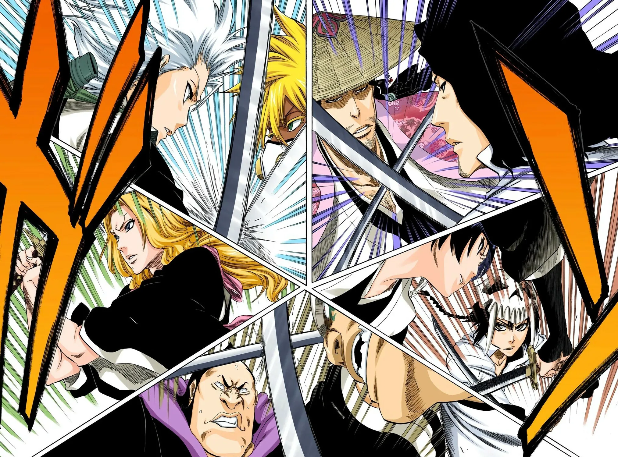 Bleach Colored Manga