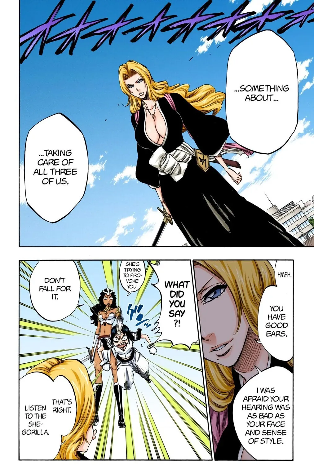 Bleach Colored Manga