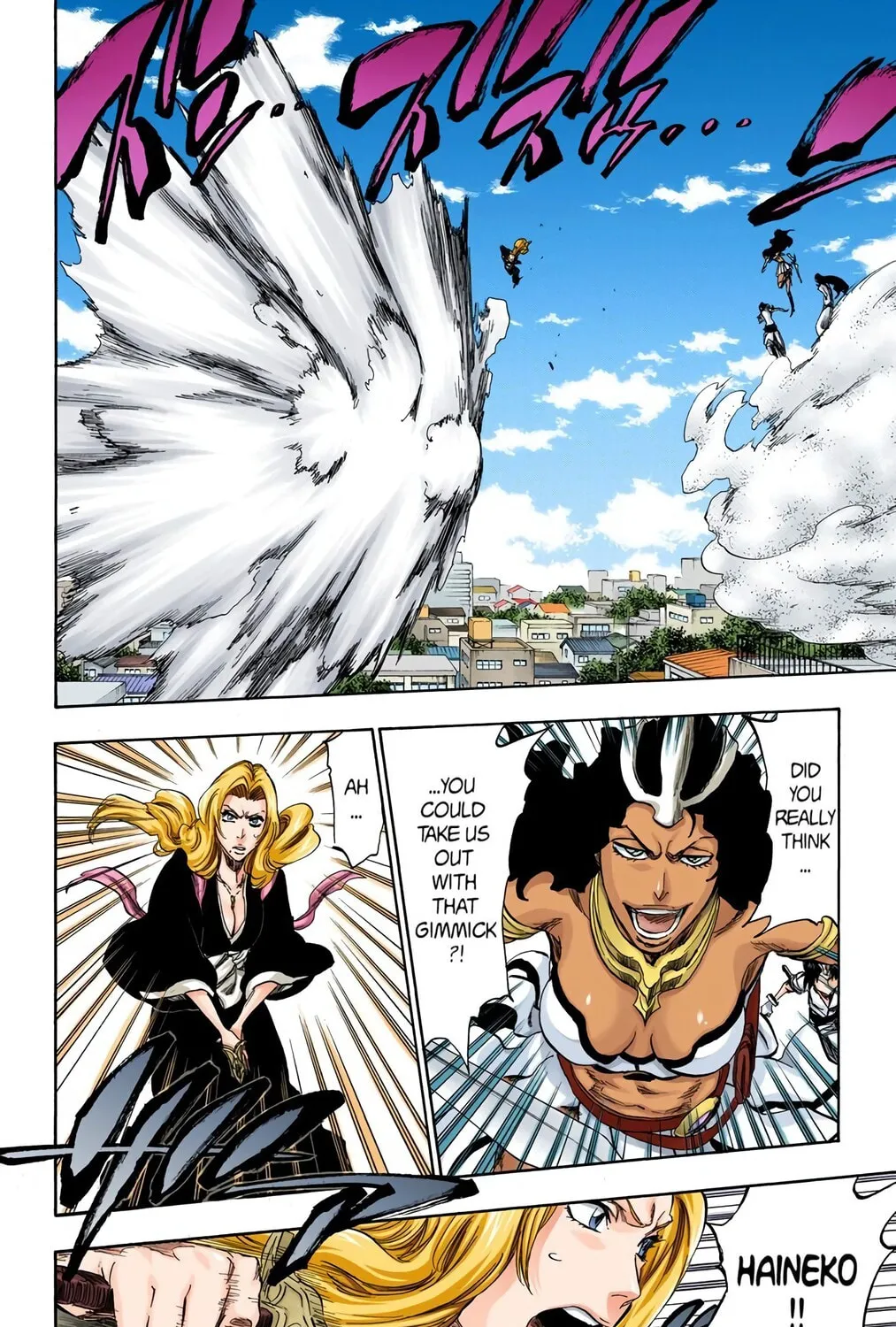 Bleach Colored Manga