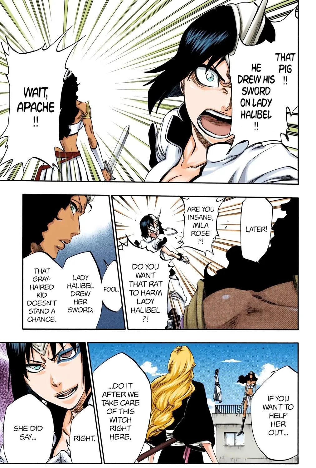 Bleach Colored Manga