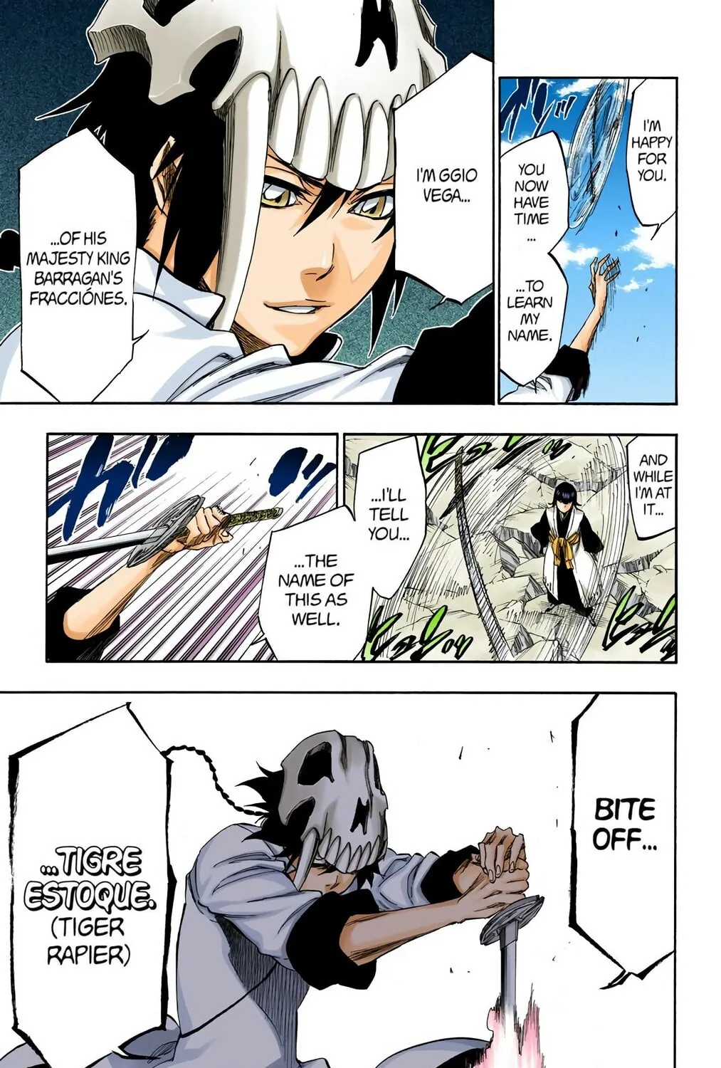 Bleach Colored Manga
