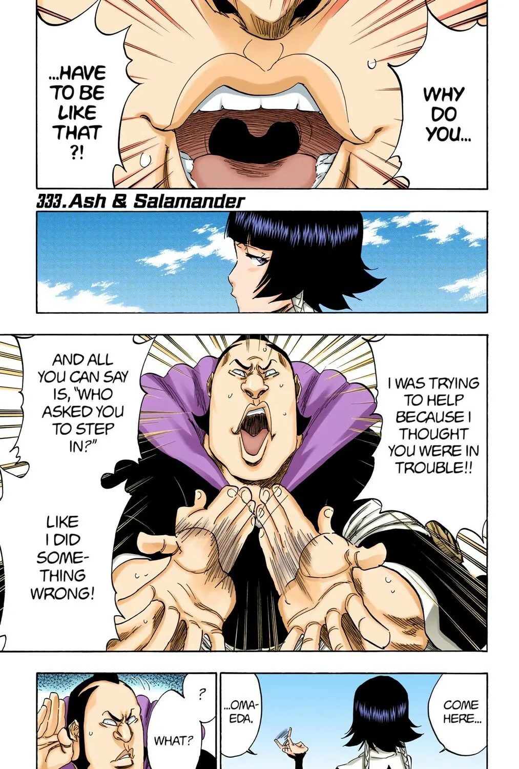 Bleach Colored Manga