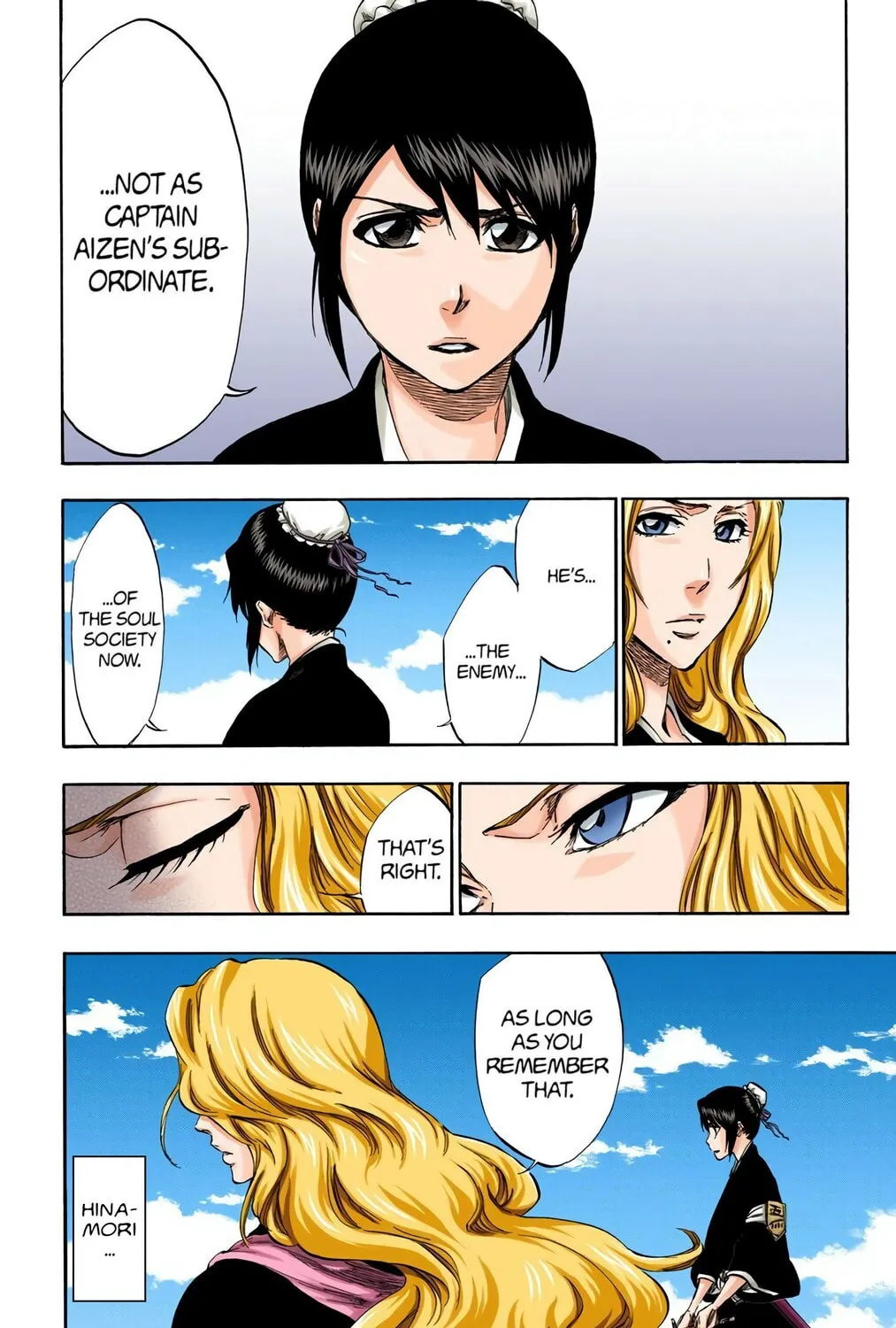 Bleach Colored Manga