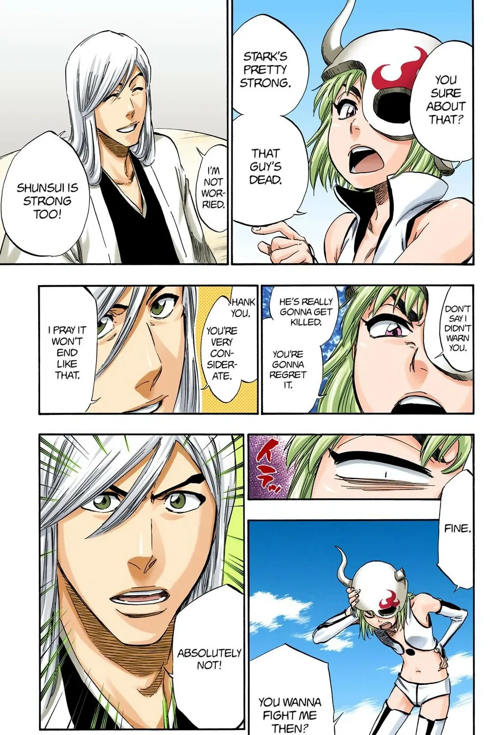 Bleach Colored Manga