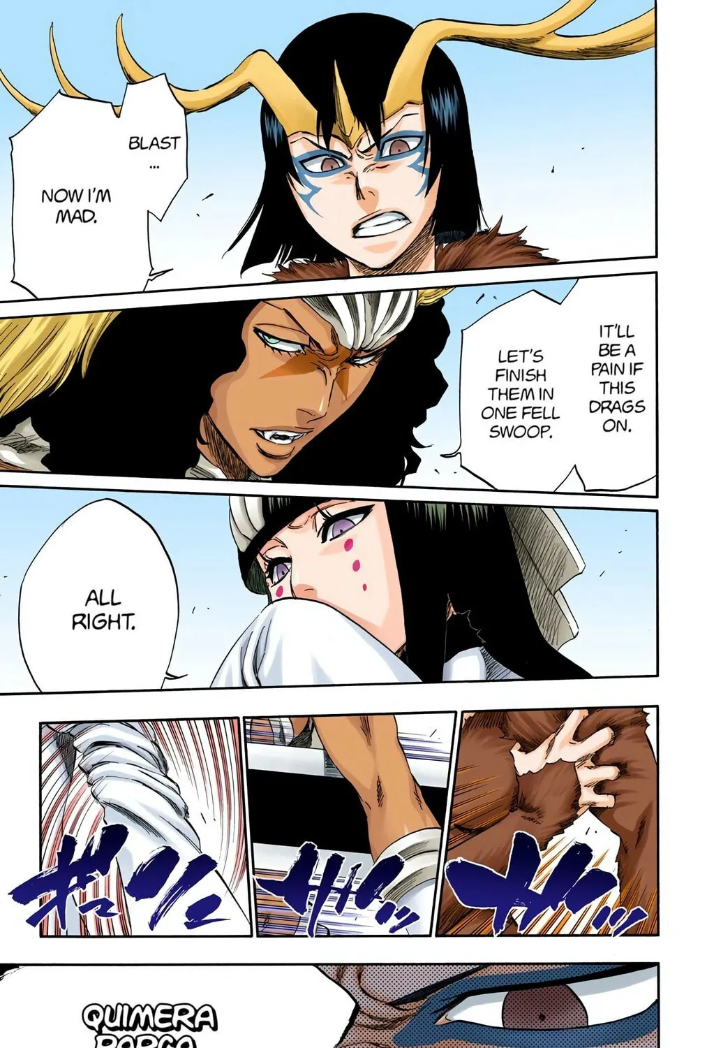 Bleach Colored Manga
