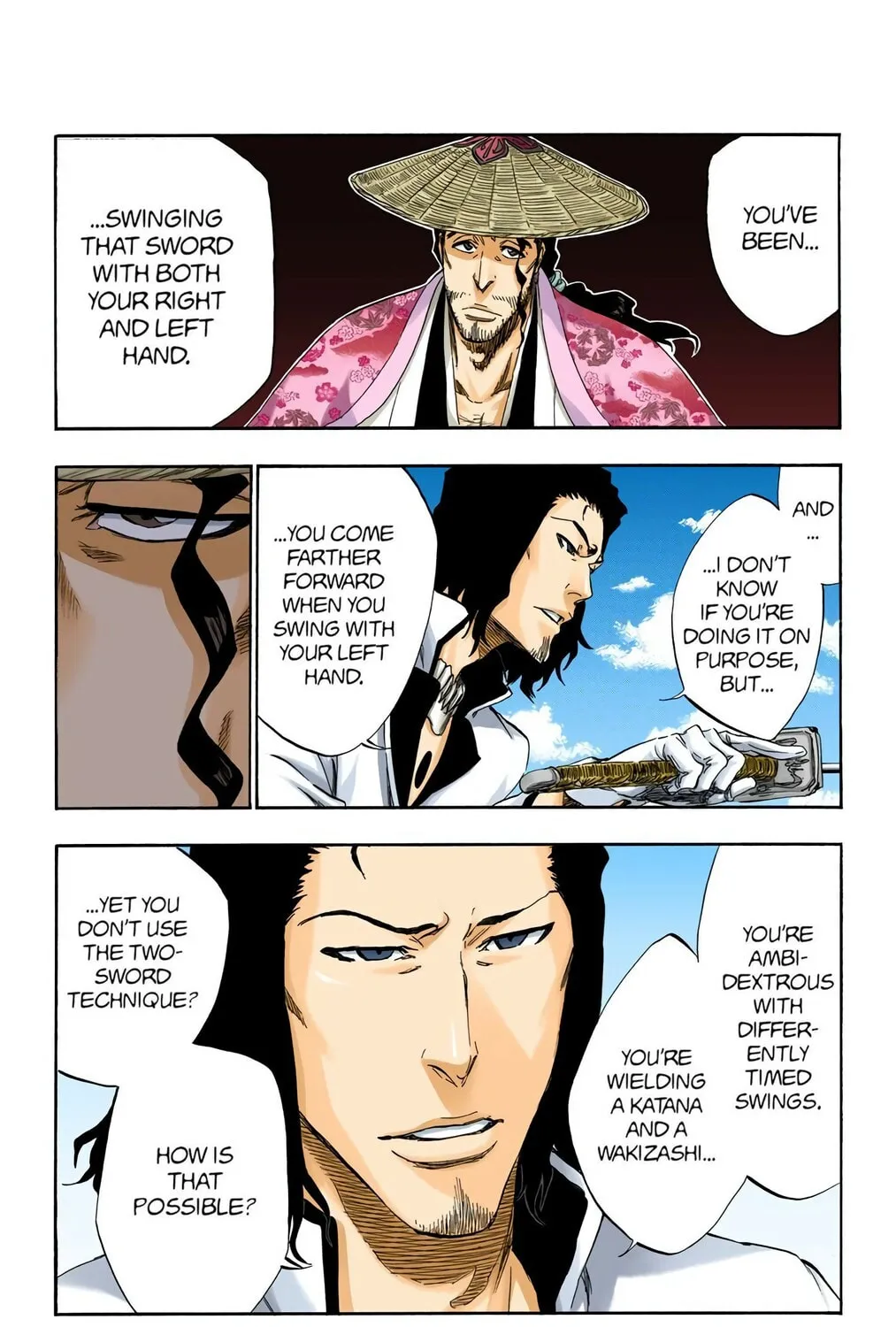 Bleach Colored Manga